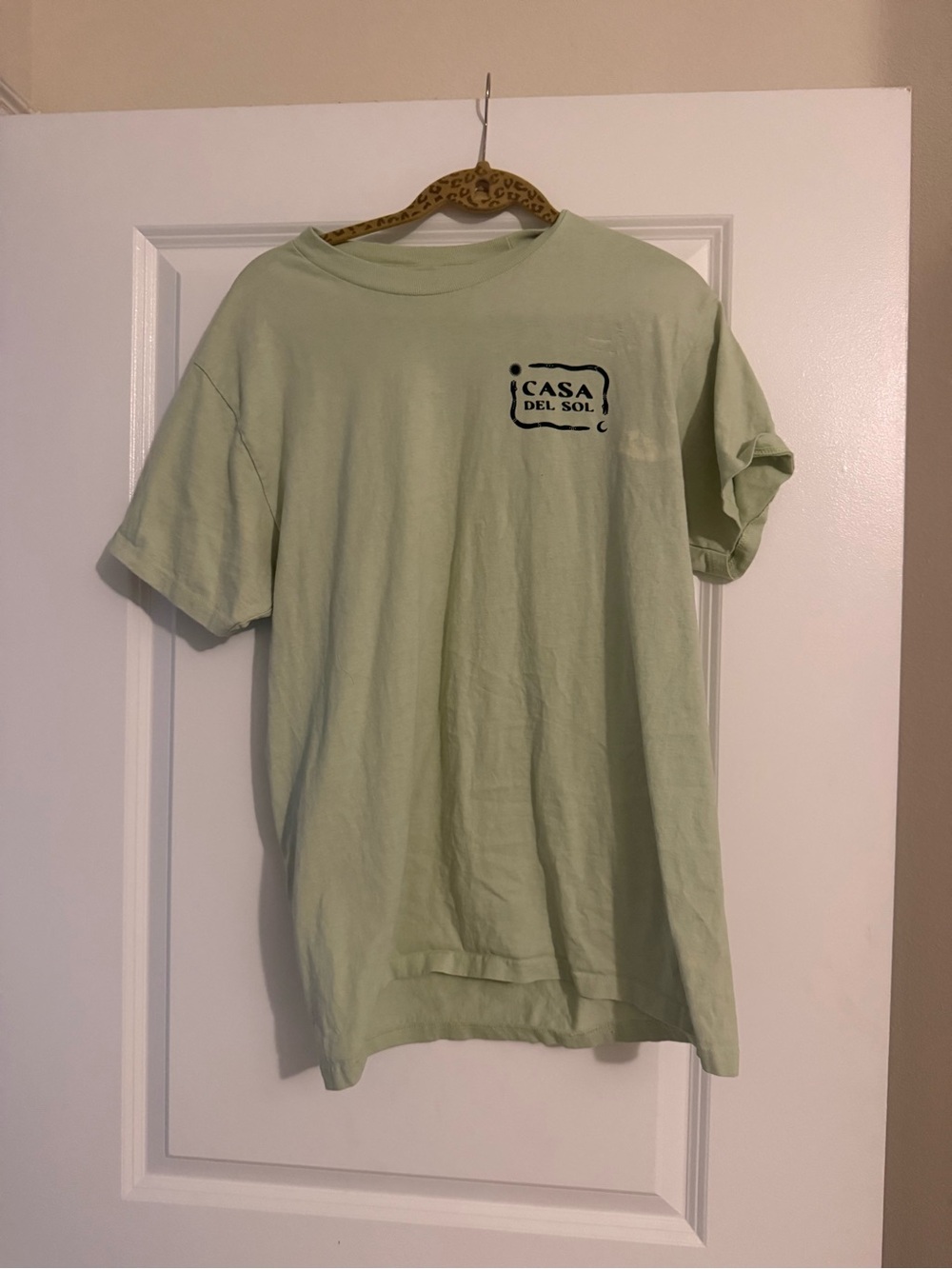 Light Green Short-Sleeve Logo Tee